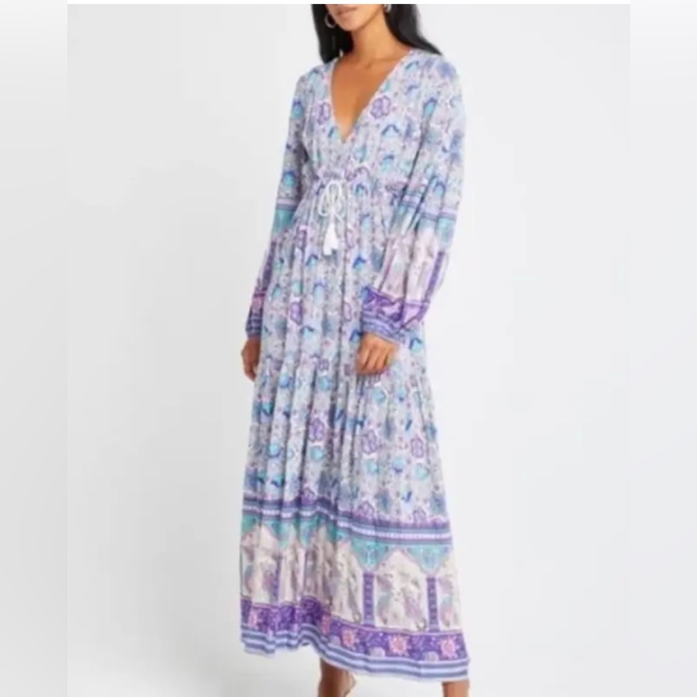 Anthropologie Few Moda boho floral maxi